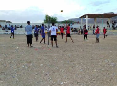 تنفيذ دوري كرة الطائرة بمديرية يبعث